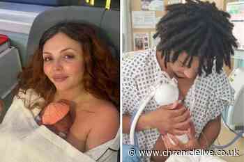 Baby joy for Jesy Nelson who is 'blessed' with twins and shares their unusual names