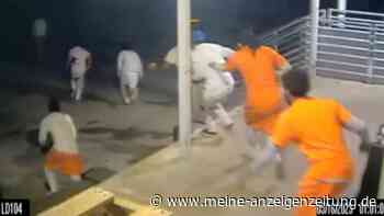 Spektakulärer Ausbruch aus Gefängnis im Video