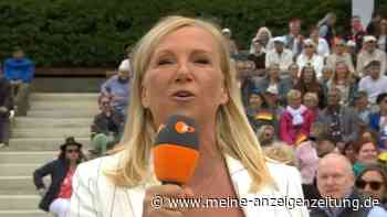 Wegen ESC-Finale: Andrea Kiewel im „ZDF-Fernsehgarten“ ganz emotional – „Da muss ich weinen“