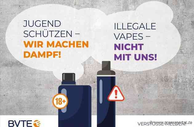 vape-kontrolle.de geht online: Das Meldeportal gegen Jugendschutzverstöße und illegale Einweg-E-Zigaretten