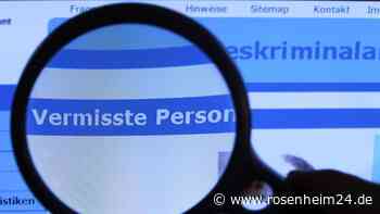 Vermisstensuche in Rosenheim: Polizeistreife trifft abgängigen Schechener an