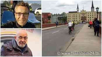 „Rote Brücke ist eine Ober-Katastrophe“: Warum Fahrradfahren in Wasserburg gefährlich ist