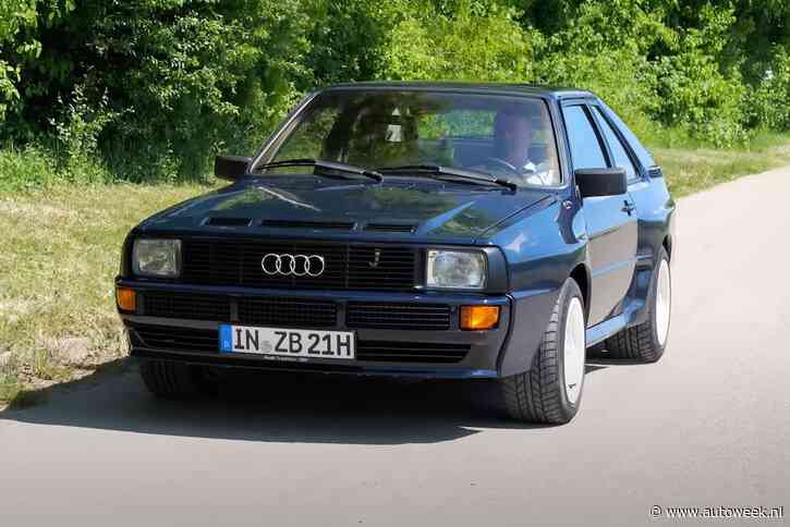 Classic Review: Monsterlijke half miljoen dure Audi Sport Quattro trekt als een dolle