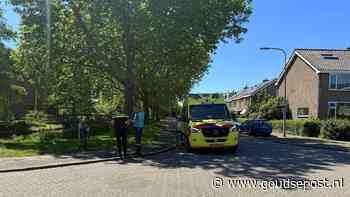Fietsster gewond na aanrijding met bestelbus in Gouda