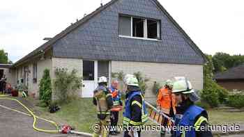 Brand in Barwedel: Mutter und Kind kommen ins Krankenhaus