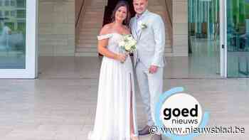 Pas getrouwd: Nikki en Gianni in Lommel