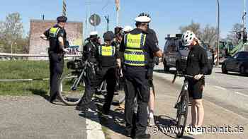 Bei dieser Radler-Kontrolle gab es sogar Punkte in Flensburg