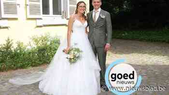 Pas getrouwd: Annelies en Willem in Hasselt