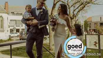 Pas getrouwd: Seppe en Ann-Sofie in Wellen