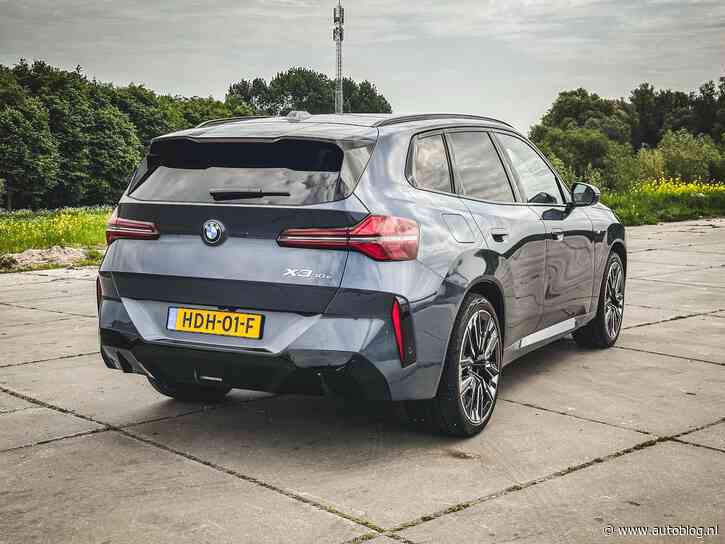 BMW X3 30e xDrive is de beste voor Nederland #test