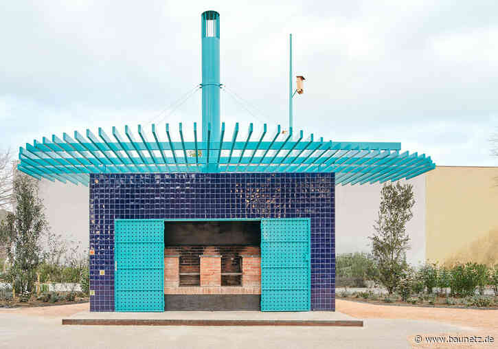 Barbecue statt Parken - Grillanlage nahe der Costa Brava von h3o architects