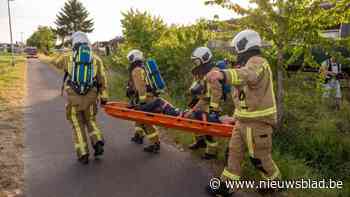 Politie en brandweer houden rampoefening op stoomtrein in Sint-Amands: “Er dreigde acuut ontploffingsgevaar van locomotief”