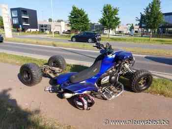Quad slaat over de kop en breekt doormidden in Lanklaar: Maasmechelse bestuurster gewond
