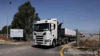 Ende der Gaza-Blockade: Netanjahu nennt internationalen Druck als Grund