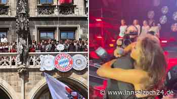 Bayern-Star macht Shirin David auf Meisterparty Liebeserklärung