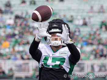 Roughriders training camp: Players brave the elements, Prairie-style