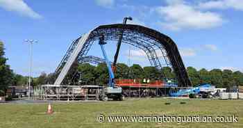 First look as set up for Neighbourhood Weekender 2025 begins