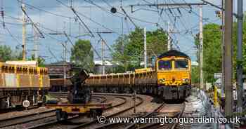 Disruption warned as more rail upgrade work planned in Warrington this weekend