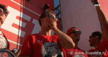 Boscagli zwaar geëmotioneerd tijdens huldiging PSV