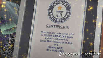 Großes Nerd-Kino: Youtuber knackt Pi-Weltrekord