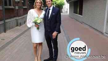 Pas getrouwd: Anne en Jeff in Hasselt
