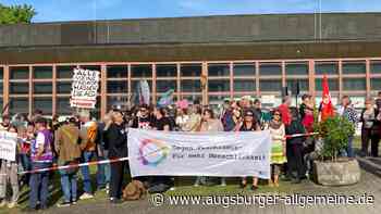 Linke protestiert gegen AfD-Veranstaltung im Landsberger Sportzentrum