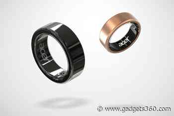 Acer FreeSense Ring With AI-Powered Health Tracking Features Unveiled in Seven Size Options