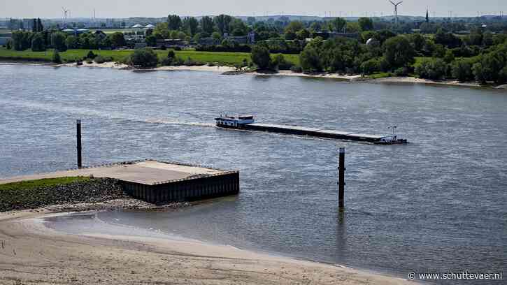 Zeldzaam lage afvoer op rivieren voor tijd van het jaar