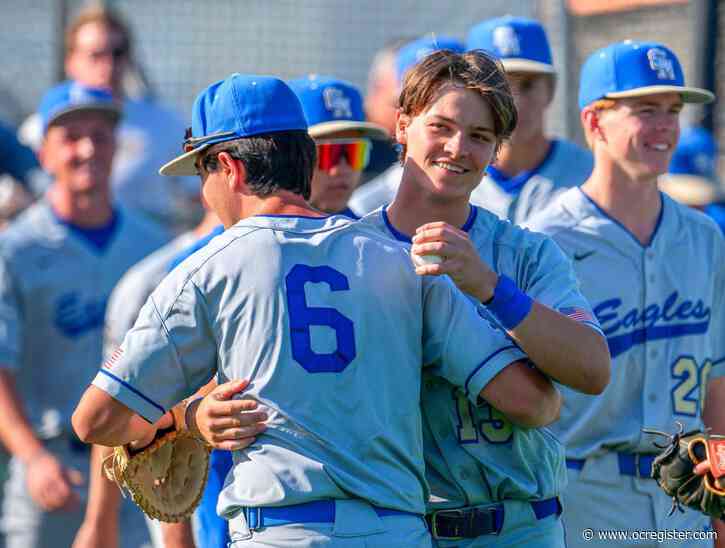 OC baseball Top 25: No. 1 vs. No. 3 in big CIF-SS playoff game Tuesday