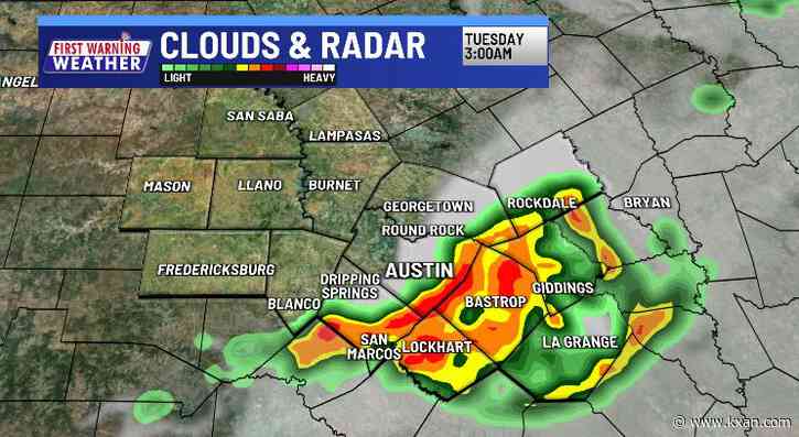 Two separate storm chances: Today and overnight