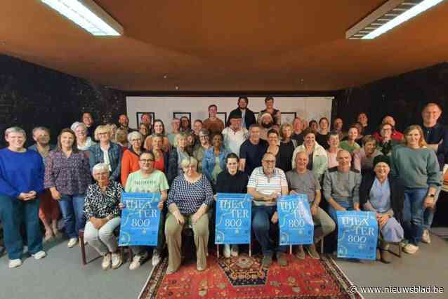 Vijf toneelgroepen en koor slaan de handen in elkaar om 800 jaar Halle te vieren: “Dit is een mijlpaal”