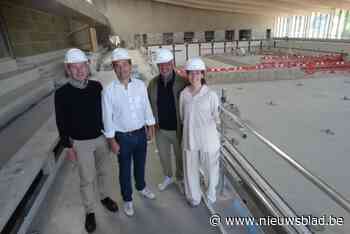 Nieuwe zwembad opent in februari 2026, maar biedt nu al blik achter de schermen van imposante werfzone