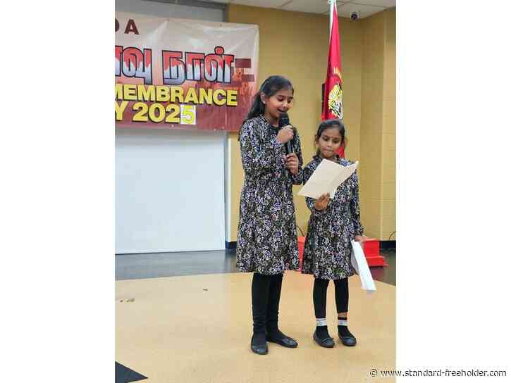 Cornwall's Tamil community marks Mullivaikkal Remembrance Day