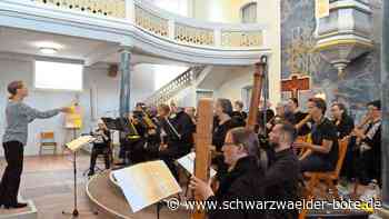 In Altensteigs Stadtkirche: Das Konzert endet mit dem „Abendsegen“