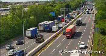 M4 delays due to police incident in Bristol