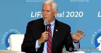 Former Vice President Mike Pence parts ways with Trump on tariff policy