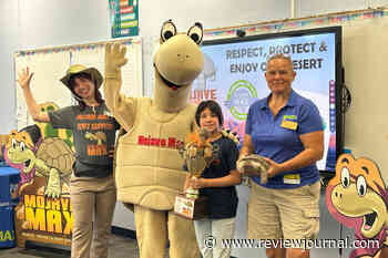 This Las Vegas student came close to guessing Mojave Max’s exact emergence