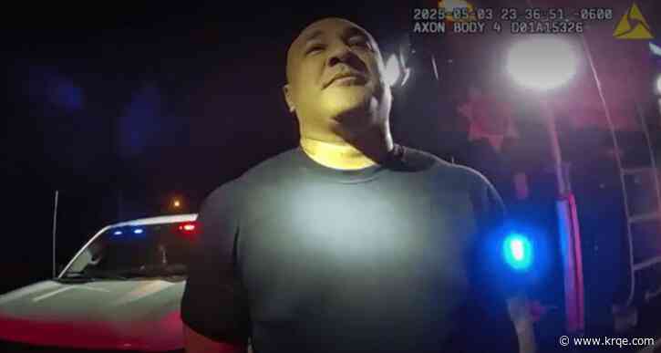 Video shows Albuquerque police officer getting arrested for DWI