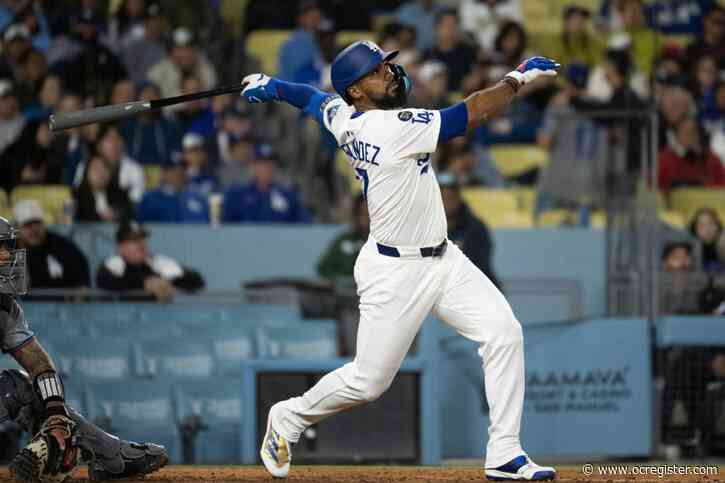 Dodgers’ outfield depth grows with returns of Teoscar Hernandez, Tommy Edman