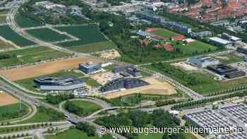 Ein Park auf grüner Wiese im Innovationspark? Das wirkt absurd, ist aber richtig