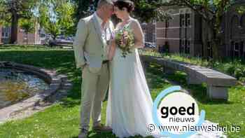 Pas getrouwd: Franky en Eveline in Wellen