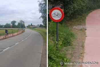 Nieuw fietspad in Vlasrootstraat zaait verwarring: “Nochtans duidelijk in één richting verboden te fietsen”