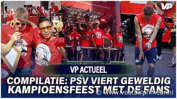 Geweldige beelden uit Eindhoven: PSV viert landstitel op heerlijke wijze