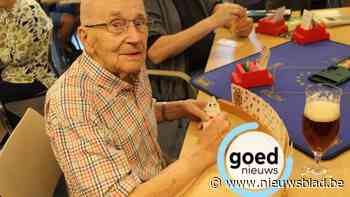 Marcel is 103, maar wandelt nog elke dag halve kilometer naar café voor koffie en whiskeytje