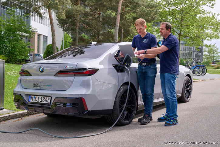 BMW und Solid Power testen Feststoff-Batteriezellen im i7