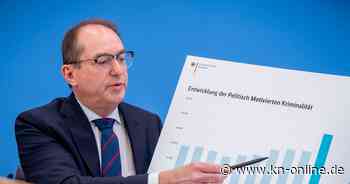 Politisch motivierte Kriminalität 2025: Höchststand seit 2001
