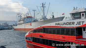 Halunder Jet: Heftiger Wind bremst Fähren nach Helgoland aus