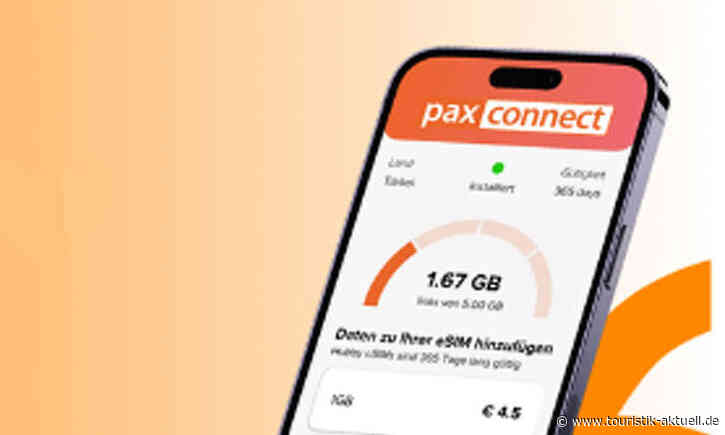 Paxconnect integriert E-SIM