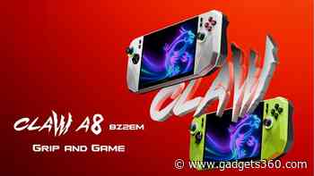 MSI Claw 8 With AMD Ryzen Z2 Extreme Processor Announced Alongside Claw 8 AI+ Polar Tempest Edition