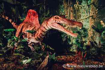 Dino World brengt 55 levensechte dinosaurussen naar Brussel